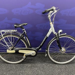 Gazelle Saphir Zwart/Zilver 53cm